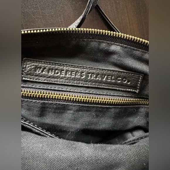 Wanderers Travel Co Beatrice Crossbody Black Leather - Picture 5 of 12